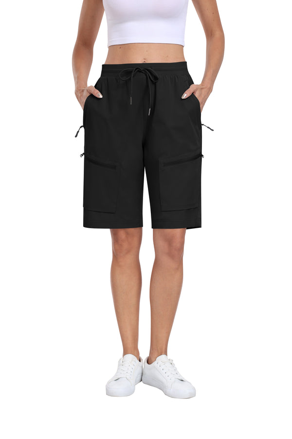 Women's summer outdoor hiking 10-inch shorts