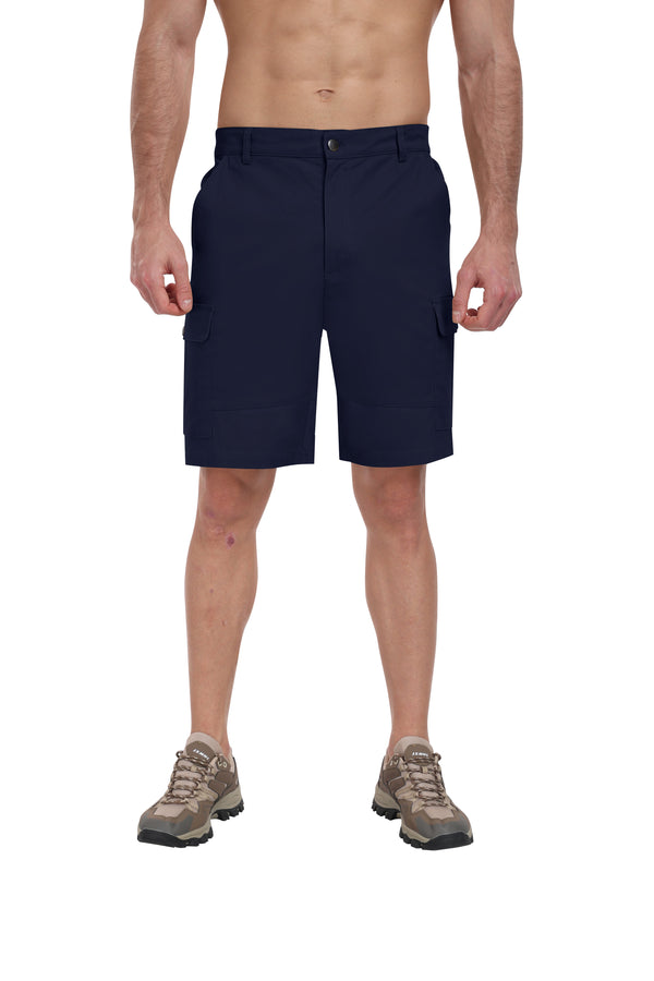 Men's summer outdoor casual solid color cargo shorts