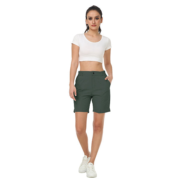 Women's Stretch Quick Dry Lightweight Golf Active Shorts Outdoor Summer Shorts